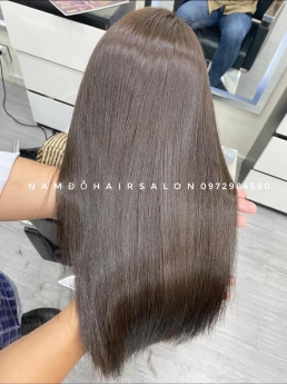 Nhuộm Tóc Top Salon Làm Màu Xanh Rêu Đẹp Uy Tín Giá Rẻ Hoài Đức -Nam Đỗ Hair Salon