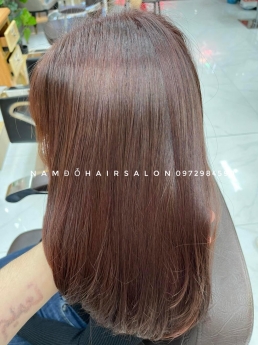 Nhuộm Tóc Top Salon Làm Màu Nâu Rêu Đẹp Uy Tín Giá Rẻ Hoài Đức -Nam Đỗ Hair Salon