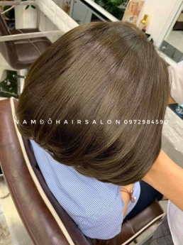 Nhuộm Tóc Top Salon Làm Màu Tím Đỏ Đẹp Giá Rẻ Hoài Đức -Nam Đỗ Hair Salon
