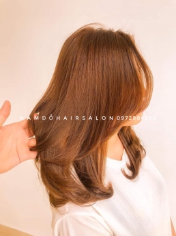 Nhuộm Tóc Top Salon Làm Màu Đồng Vàng Đẹp Giá Rẻ Hoài Đức - Nam Đỗ Hair Salon
