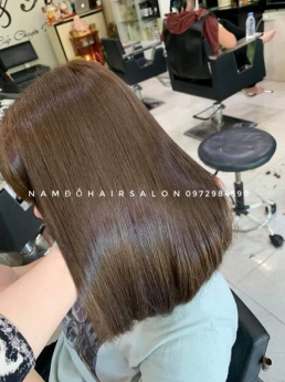 Nhuộm Tóc Salon Làm Màu Nâu Vàng Đẹp Giá Rẻ Hoài Đức -Nam Đỗ Hair Salon