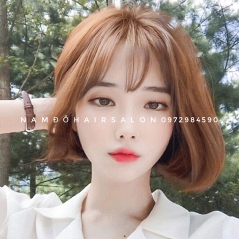 Top Salon Làm Uốn Cụp Phồng Tóc Ngang Vai Đẹp Uy Tín Giá Rẻ Hoài Đức -Nam Đỗ Hair Salon