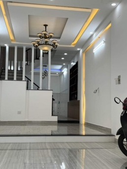 HXT 8M ÔTÔ NGỦ NHÀ, GẦN MẶT TIỀN LÊ VĂN QUỚI, BỐN XÃ, SỔ VUÔNG VỨC, NHÀ MỚI ĐẸP VÀO Ở NGAY 4TẦNG