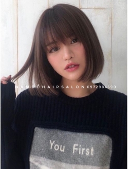 Top Salon Làm Tóc Ngắn Uốn Mái Lệch Đẹp Giá Rẻ Hoài Đức -Nam Đỗ Hair Salon