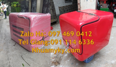 Thùng ship hàng, Giá thùng nhựa giao hàng, Thùng giữ nhiệt xe máy, thùng chở hoa quả, thùng chở hàng