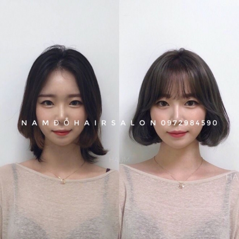 Top Salon Làm Phục Hồi Uốn Tóc Ngắn Đẹp Giá Rẻ Hoài Đức -Nam Đỗ Hair Salon