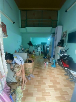 BÁN NHÀ RIÊNG ĐƯỜNGTRẦN THỊ HOA, QUẬN 12, 3,3*9, 1 TRỆT, 1 LỬNG, CHỈ 2,350