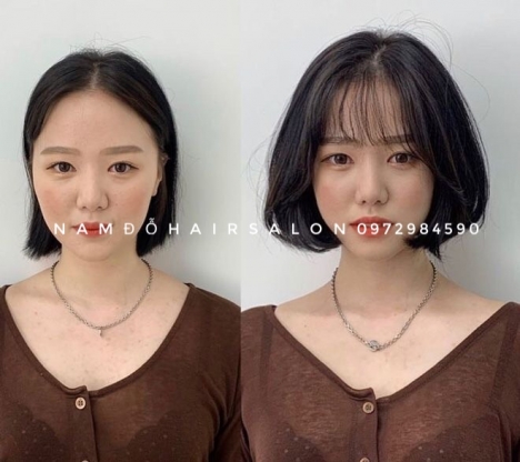 Top Salon Làm Phục Hồi Uốn Tóc Ngắn Đẹp Giá Rẻ Hoài Đức -Nam Đỗ Hair Salon