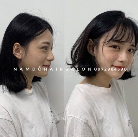 Top Salon Làm Uốn Cụp Phồng Tóc Ngang Vuông Đẹp Uy Tín Giá Rẻ Hoài Đức -Nam Đỗ Hair Salon