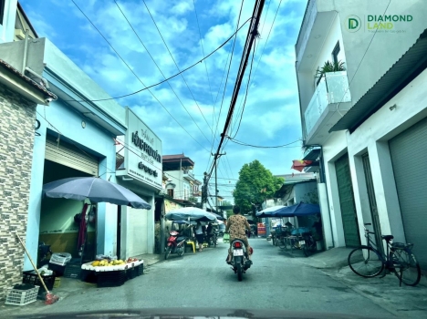 77,9m đường trước đất rộng 7m  ngõ thông  . giá 21tr/m tại Thái Phù - Mai Đình - SS