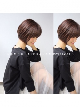 Top Salon Làm Tóc Ngang Vai Uốn Mái Lệch Đẹp Giá Rẻ Hoài Đức -Nam Đỗ Hair Salon