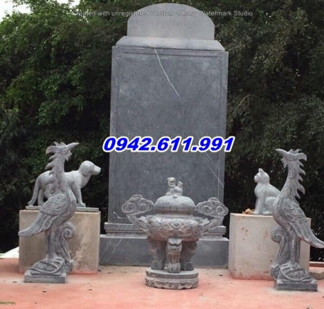 Gia lai + 013 mẫu lư hương đình chùa bằng đá đẹp