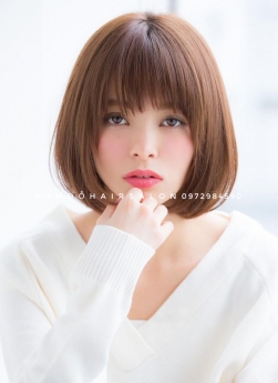 Top Salon Làm Tóc Ngắn Uốn Mái Lệch Đẹp Uy Tín Giá Rẻ Hoài Đức -Nam Đỗ Hair Salon
