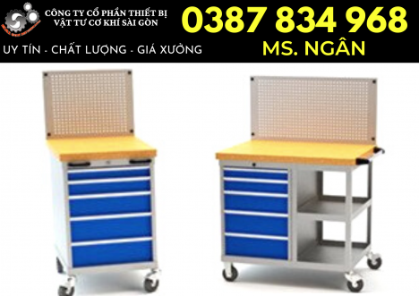 Bàn Thao Tác Thép Sơn Tĩnh Điện