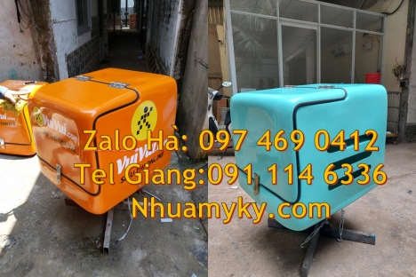 Thùng ship hàng, Giá thùng nhựa giao hàng, Thùng giữ nhiệt xe máy, thùng chở hoa quả, thùng chở hàng