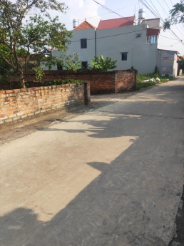 chính chủ cần bán đất thổ cư trục đường liên thôn cách thị trấn Sóc Sơn 2km, đường trước mặt 6m