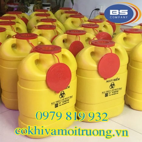 Bình Huỷ Kim Tiêm Y Tế Hdpe