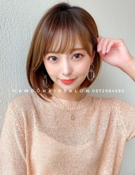 Top Salon Làm Tóc Ngắn Uốn Mái Mưa Đẹp Uy Tín Giá Rẻ Hoài Đức -Nam Đỗ Hair Salon
