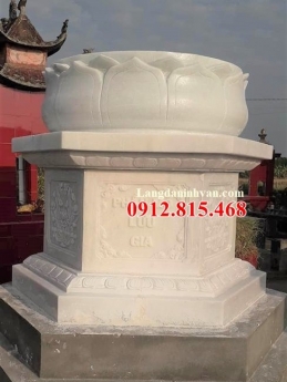 55 Mẫu mộ lục lăng bằng đá đẹp – Xây mộ tổ gia tiên hình lục giác bằng đá đẹp