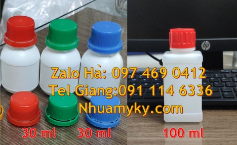 Chai nhựa 100ml 250ml đựng trà sữa, Chai 100ml màu trong, bình nhựa 0.5 lít,Chai 1000ml đựng hóa chấ