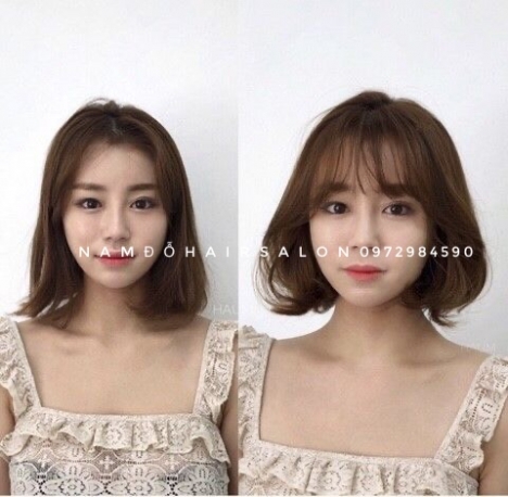 Top Salon Làm Uốn Cụp Phồng Tóc Ngang Vuông Đẹp Uy Tín Giá Rẻ Hoài Đức -Nam Đỗ Hair Salon