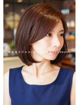 Top Salon Làm Tóc Bob Uốn Mái Lệch Đẹp Giá Rẻ Hoài Đức -Nam Đỗ Hair Salon