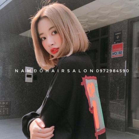 Top Salon Làm Tóc Bob Uốn Mái Lệch Đẹp Giá Rẻ Hoài Đức -Nam Đỗ Hair Salon