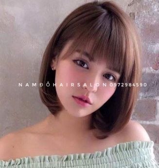 Top Salon Làm Tóc Ngắn Uốn Mái Mưa Đẹp Giá Rẻ Hoài Đức -Nam Đỗ Hair Salon