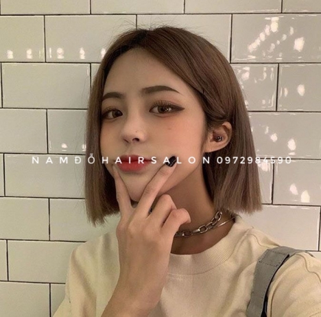 Top Salon ,Uốn Tóc Ngang Vuông Đẹp Giá Rẻ Hoài Đức -Nam Đỗ Hair Salon