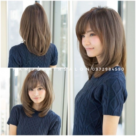 Làm Mái Mưa Top Salon Làm Cụp Tóc Long Bob Đẹp Giá Rẻ Hoài Đức -Nam Đỗ Hair Salon