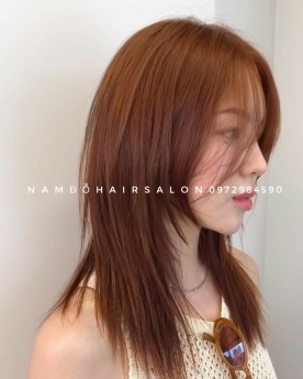 Làm Tóc Lỡ Layer Top Salon Uốn Cụp Đẹp Uy Tín Giá Rẻ Hoài Đức -Nam Đỗ Hair Salon