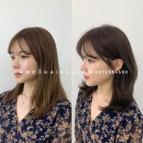 Làm Tóc Lỡ Layer Top Salon Uốn Cụp Đẹp Giá Rẻ Hoài Đức -Nam Đỗ Hair Salon