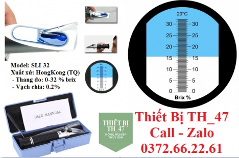 Máy đo độ ngọt (brix) sli32 chuyên dụng