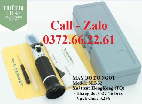 Khúc xạ kế đo độ ngọt (brix) cầm tay sli32