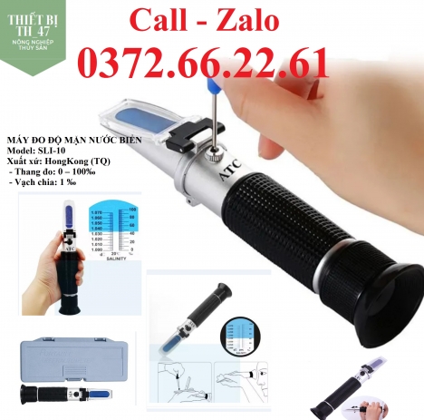 Khúc xạ kế đo độ mặn giá tốt