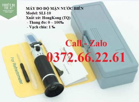 Thiết bị đô độ mặn (độ muối), cầm tay  Sli10