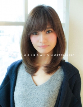 Làm Mái Lệch Top Salon Uốn Cụp Phồng Tóc Long Bob Đẹp Uy Tín Giá Rẻ Hoài Đức -Nam Đỗ Hair Salon