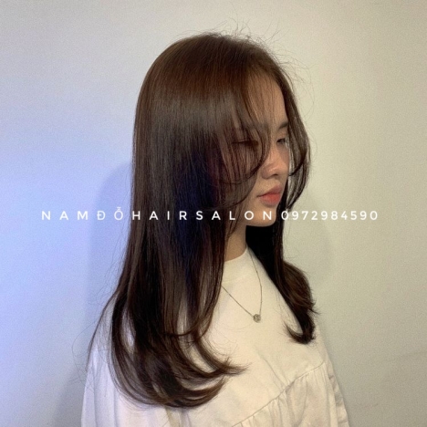 Làm Cụp Tóc Lỡ Layer Top Salon Uốn Cụp Phồng Đẹp Giá Rẻ Hoài Đức -Nam Đỗ Hair Salon