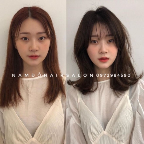 Làm Tóc Lỡ Layer Top Salon Làm Đẹp Uy Tín Giá Rẻ Hoài Đức -Nam Đỗ Hair Salon