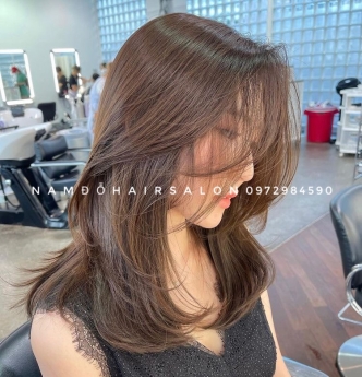 Làm Mái Bay Top Salon Uốn Cụp Phồng Tóc Lỡ Đẹp Uy Tín Giá Rẻ Hoài Đức -Nam Đỗ Hair Salon