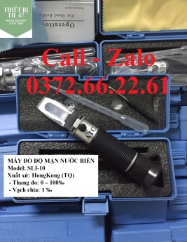 SLI 10 - Khúc xạ kế kiểm tra độ muối, độ mặn ao nuôi thủy sản
