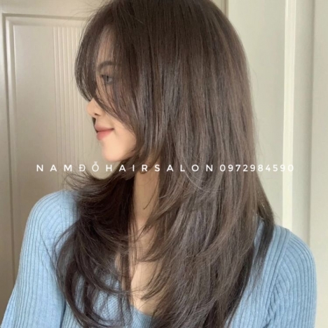 Làm Tóc Lỡ Layer Top Salon Uốn Cụp Đẹp Uy Tín Giá Rẻ Hoài Đức -Nam Đỗ Hair Salon