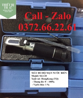 Khúc xạ kế đo mặn, model sli10