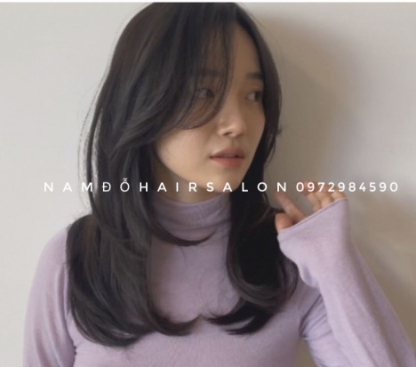 Làm Cụp Tóc Lỡ Layer Top Salon Uốn Cụp Phồng Đẹp Giá Rẻ Hoài Đức -Nam Đỗ Hair Salon