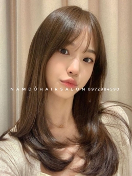 Làm Tóc Lỡ Layer Top Salon Uốn Cụp Đẹp Giá Rẻ Hoài Đức -Nam Đỗ Hair Salon