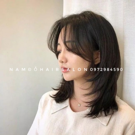Làm Mái Bay Top Salon Uốn Cụp Tóc Lỡ Đẹp Giá Rẻ Hoài Đức -Nam Đỗ Hair Salon