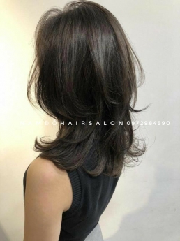 Làm Mái Bay Top Salon Uốn Cụp Phồng Tóc Lỡ Đẹp Giá Rẻ Hoài Đức -Nam Đỗ Hair Salon