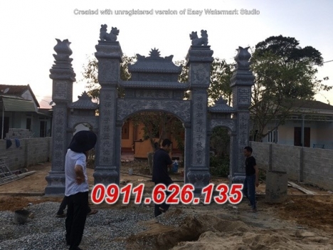 56+ Mẫu cổng nhà thờ họ bằng đá đẹp bán