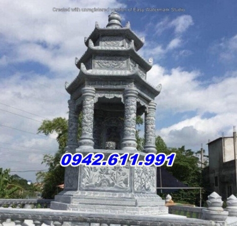 08 + mẫu mộ tháp bằng đá đẹp bán tại cà mau