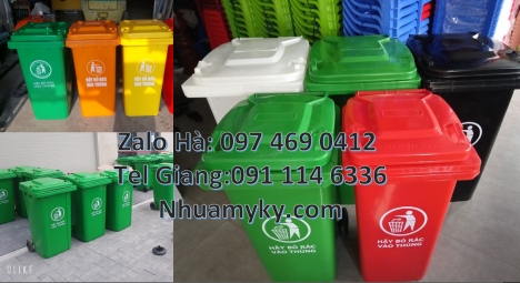 Thùng rác 120l nắp kín, thùng rác 120l hdpe, Thùng rác 120l nắp hở, Thùng rác đạp chân 240l,